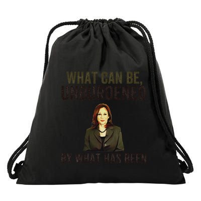 What Can Be Unburdened By What Has Been Drawstring Bag