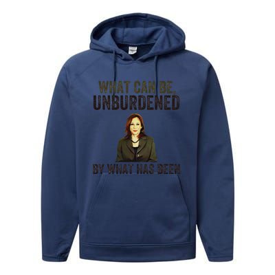 What Can Be Unburdened By What Has Been Performance Fleece Hoodie