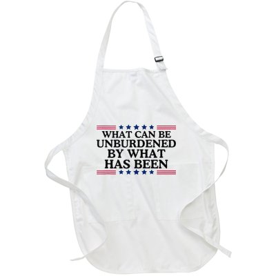 What Can Be Unburdened By What Has Been Full-Length Apron With Pockets