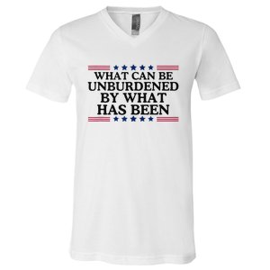 What Can Be Unburdened By What Has Been V-Neck T-Shirt