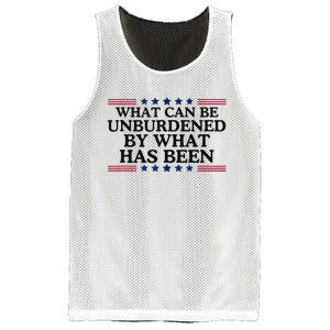 What Can Be Unburdened By What Has Been Mesh Reversible Basketball Jersey Tank