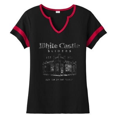 White Castle By The Sack Ladies Halftime Notch Neck Tee