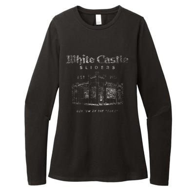 White Castle By The Sack Womens CVC Long Sleeve Shirt