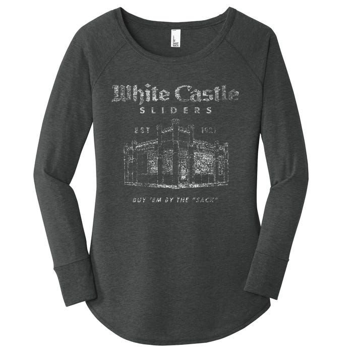 White Castle By The Sack Women's Perfect Tri Tunic Long Sleeve Shirt