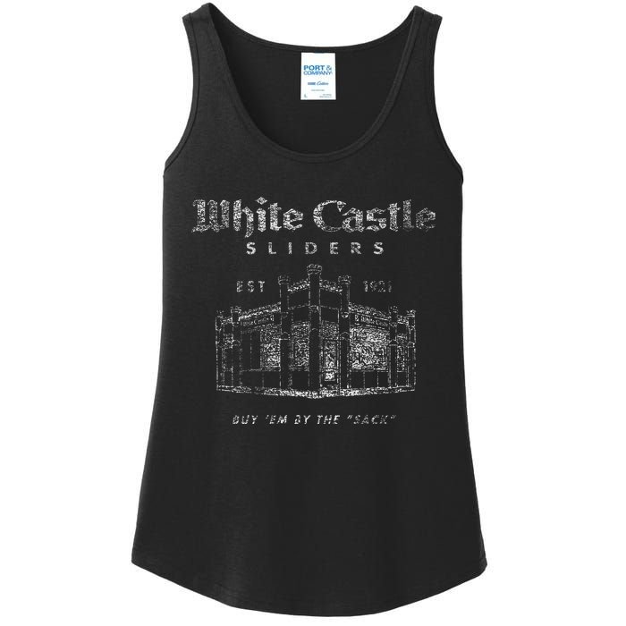 White Castle By The Sack Ladies Essential Tank