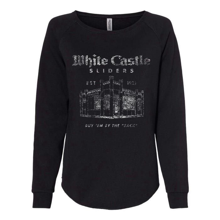 White Castle By The Sack Womens California Wash Sweatshirt