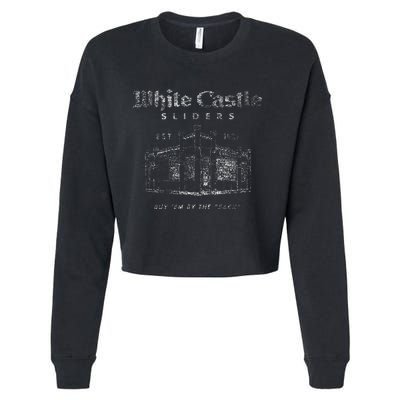 White Castle By The Sack Cropped Pullover Crew