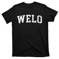 Welo Classic Bold Font Welo Birthday Gift T-Shirt