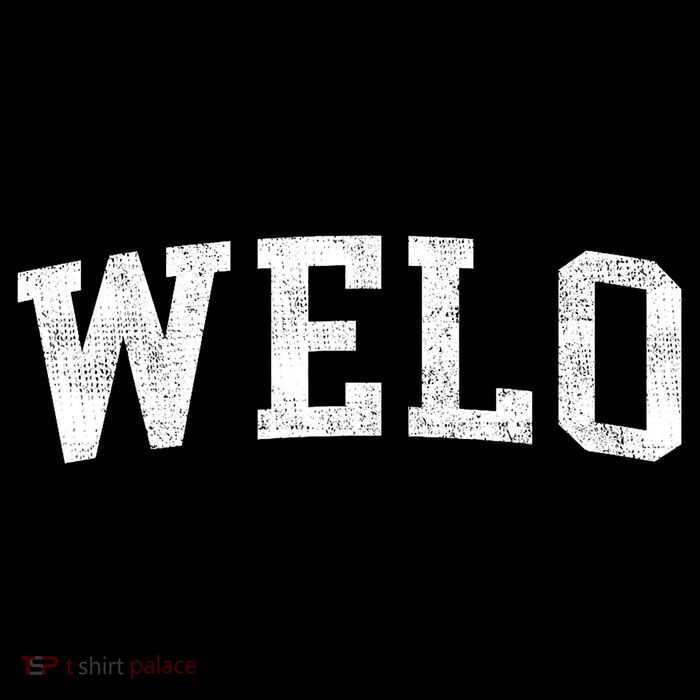 Welo Classic Bold Font Welo Birthday Gift T-Shirt