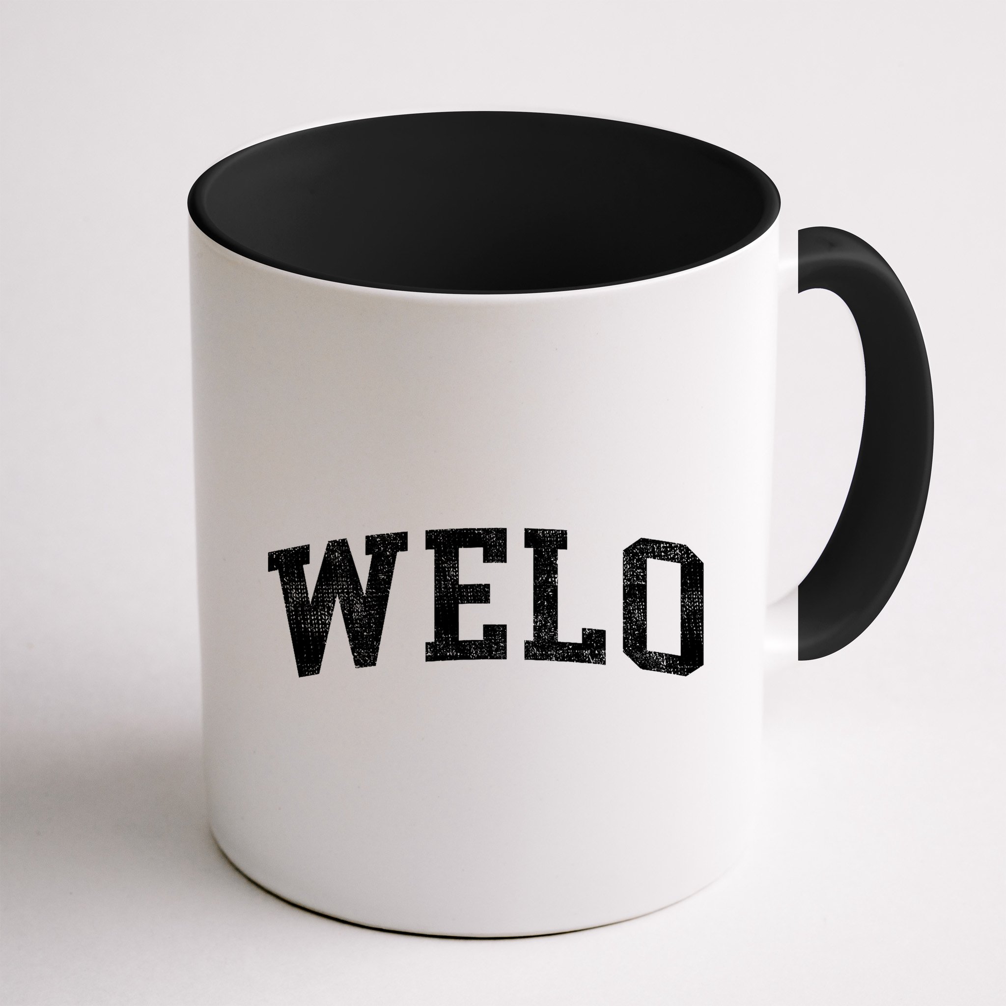 Welo Classic Bold Font Welo Birthday Gift Mug