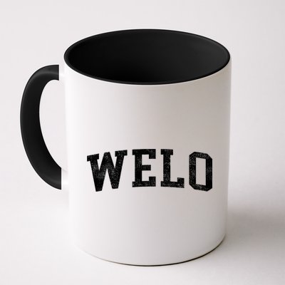 Welo Classic Bold Font Welo Birthday Gift Mug