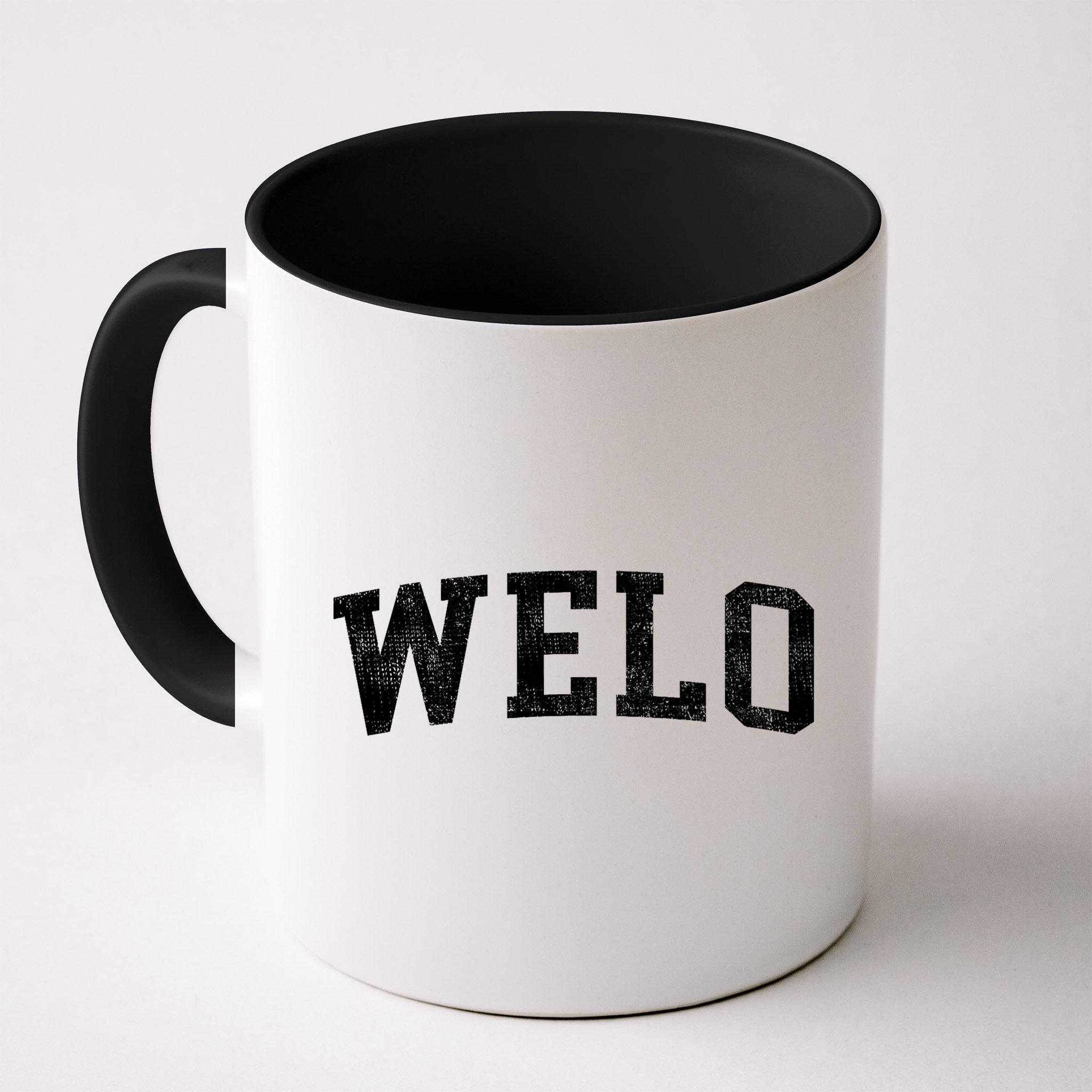 Welo Classic Bold Font Welo Birthday Gift Mug