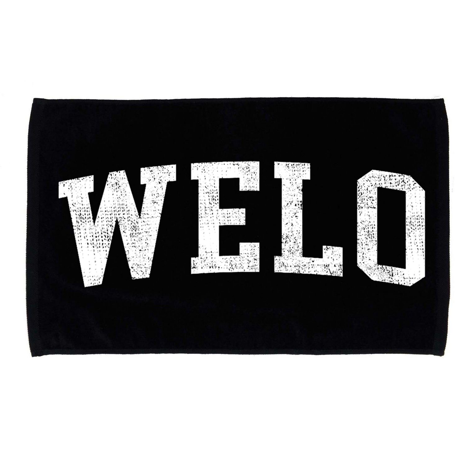 Welo Classic Bold Font Welo Birthday Gift Microfiber Hand Towel