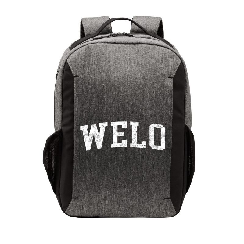 Welo Classic Bold Font Welo Birthday Gift Vector Backpack