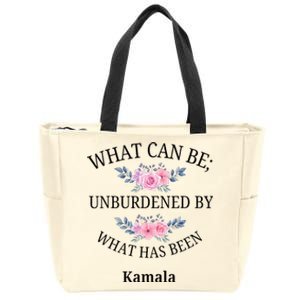 What Can Be; Unburdened By What Has Been Kamala Vote Design Zip Tote Bag