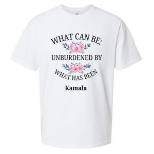 What Can Be; Unburdened By What Has Been Kamala Vote Design Sueded Cloud Jersey T-Shirt