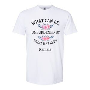 What Can Be; Unburdened By What Has Been Kamala Vote Design Softstyle CVC T-Shirt