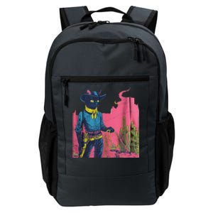 Western Cowboy Black Cat Daily Commute Backpack