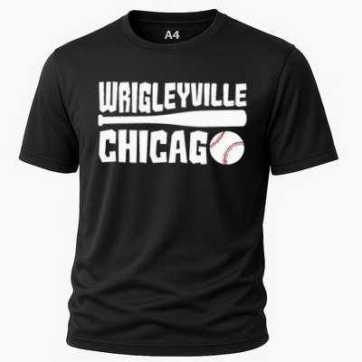Wrigleyville Chicago Baseball American Performance Shirt