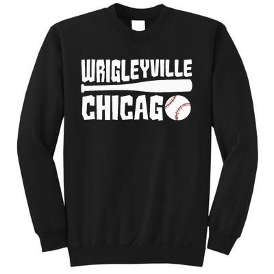 Wrigleyville Chicago Baseball American Sweatshirt