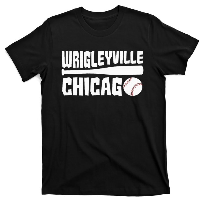 Wrigleyville Chicago Baseball American T-Shirt