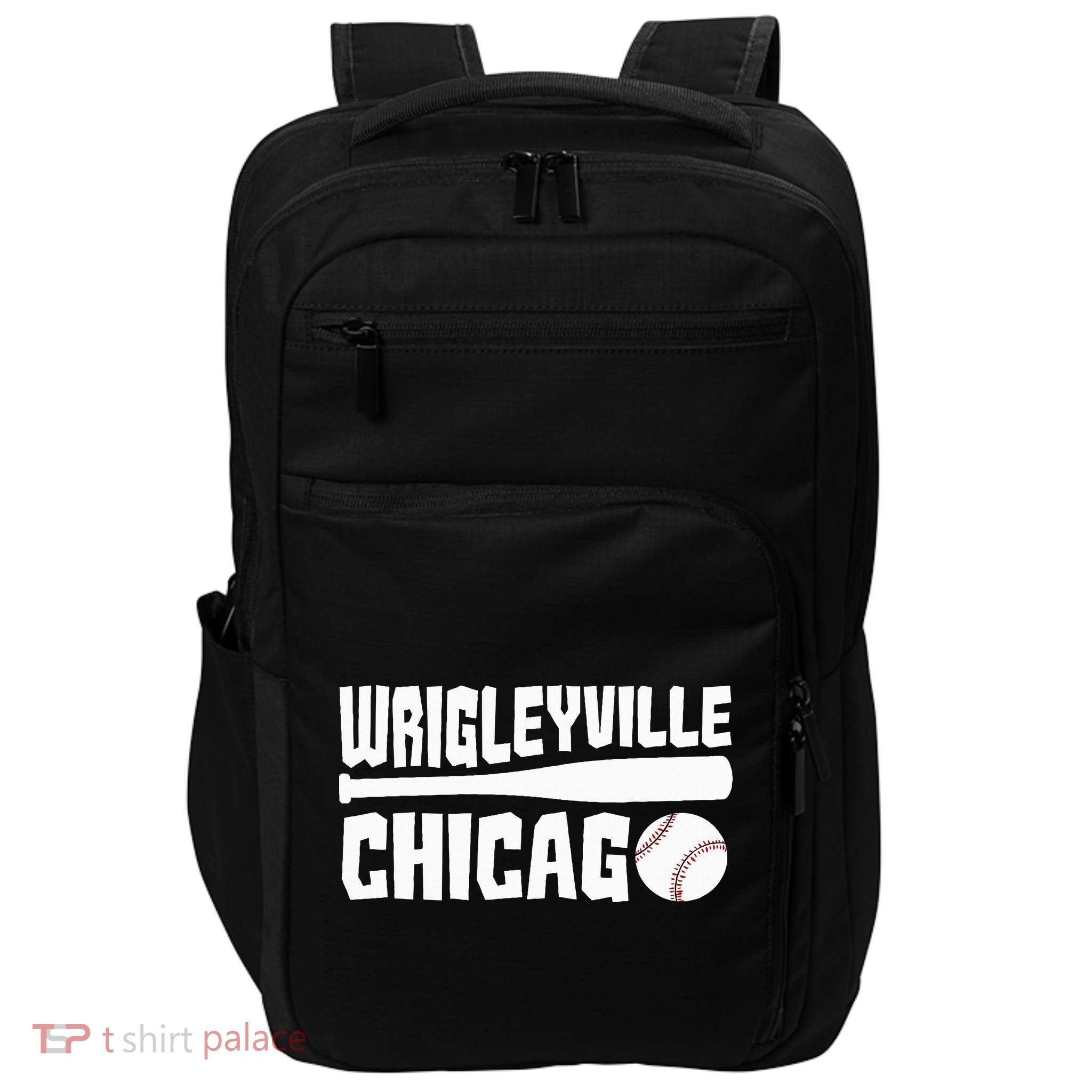 Wrigleyville Chicago Baseball American Impact Tech Backpack