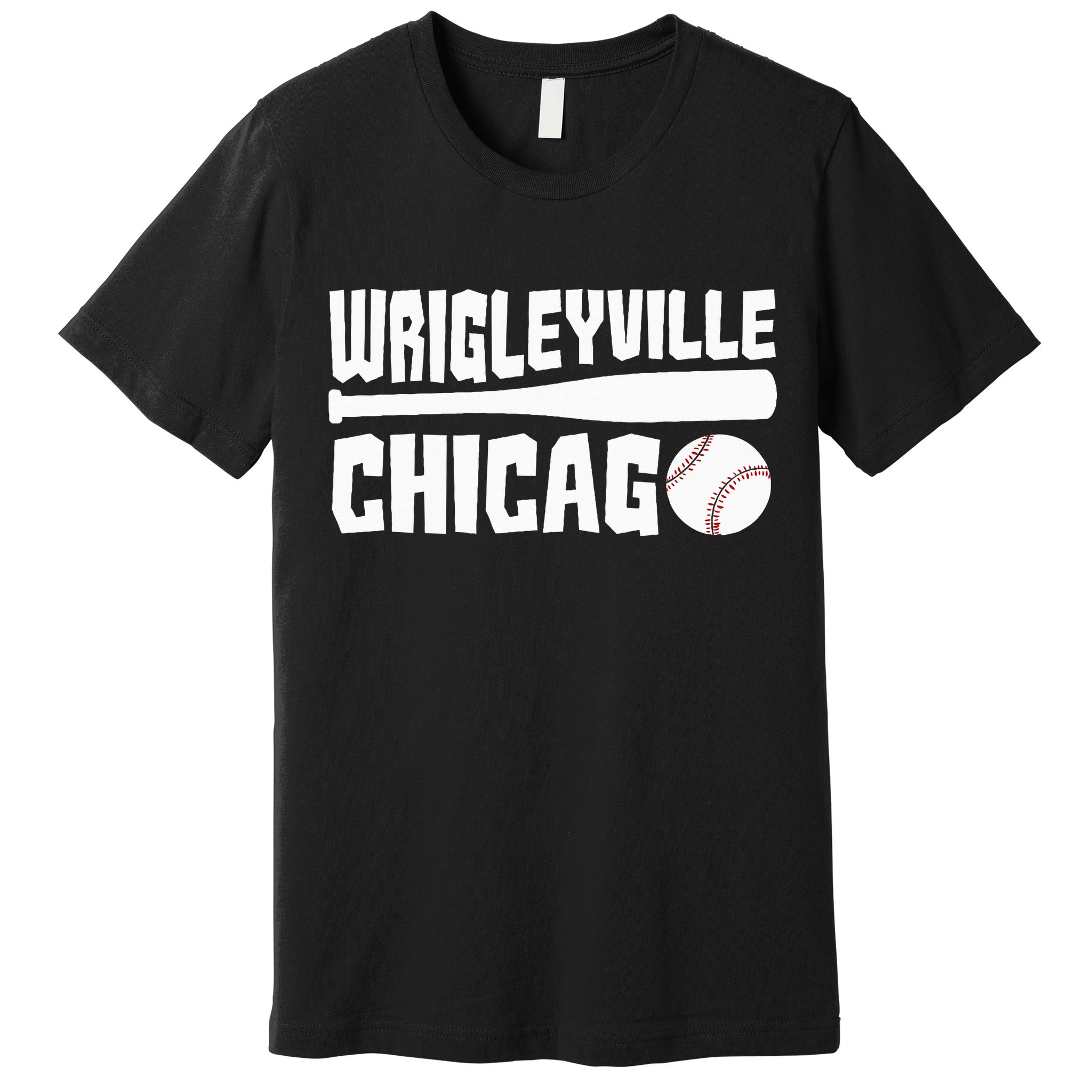 Wrigleyville Chicago Baseball American Premium T-Shirt
