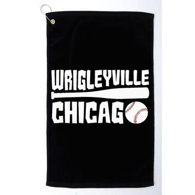 Wrigleyville Chicago Baseball American Golf Towel