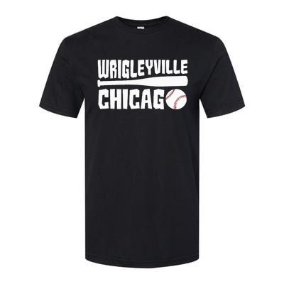 Wrigleyville Chicago Baseball American Softstyle® CVC T-Shirt