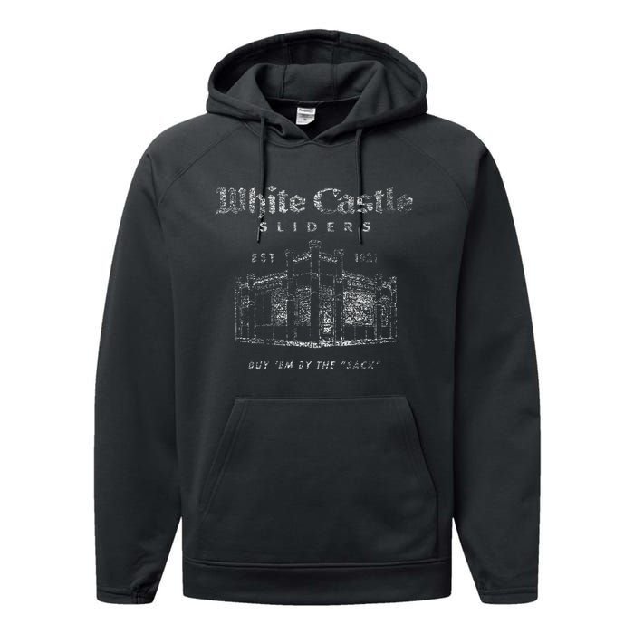 White Castle By The Sack Performance Fleece Hoodie