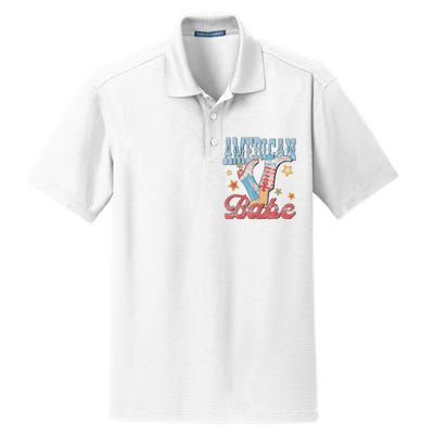 Western Cowgirl Boots Retro American Babe Design Dry Zone Grid Polo