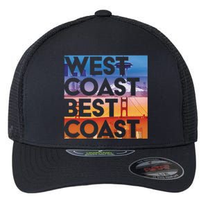 West Coast Best Coast Seaposfla Flexfit Unipanel Trucker Cap