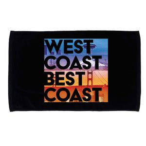 West Coast Best Coast Seaposfla Microfiber Hand Towel