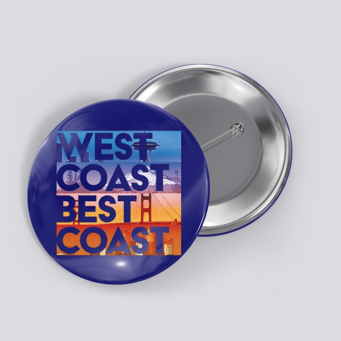 West Coast Best Coast Seaposfla Button