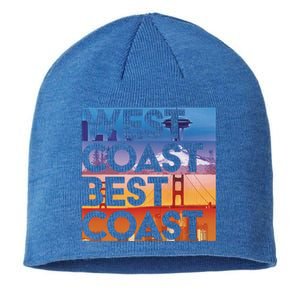 West Coast Best Coast Seaposfla Sustainable Beanie