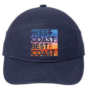 West Coast Best Coast Seaposfla 7-Panel Snapback Hat