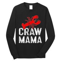 Womens Crawfish Boil Tee Funny Love Crayfish Craw Mama Crawfish Long Sleeve Shirt