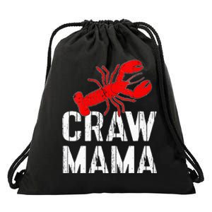 Womens Crawfish Boil Tee Funny Love Crayfish Craw Mama Crawfish Drawstring Bag