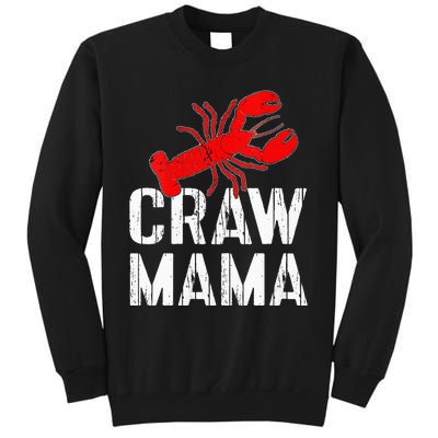 Womens Crawfish Boil Tee Funny Love Crayfish Craw Mama Crawfish Tall Sweatshirt