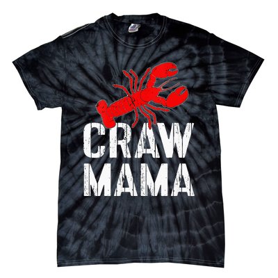 Womens Crawfish Boil Tee Funny Love Crayfish Craw Mama Crawfish Tie-Dye T-Shirt