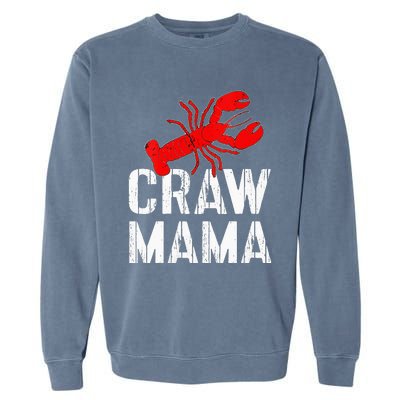 Womens Crawfish Boil Tee Funny Love Crayfish Craw Mama Crawfish Garment-Dyed Sweatshirt