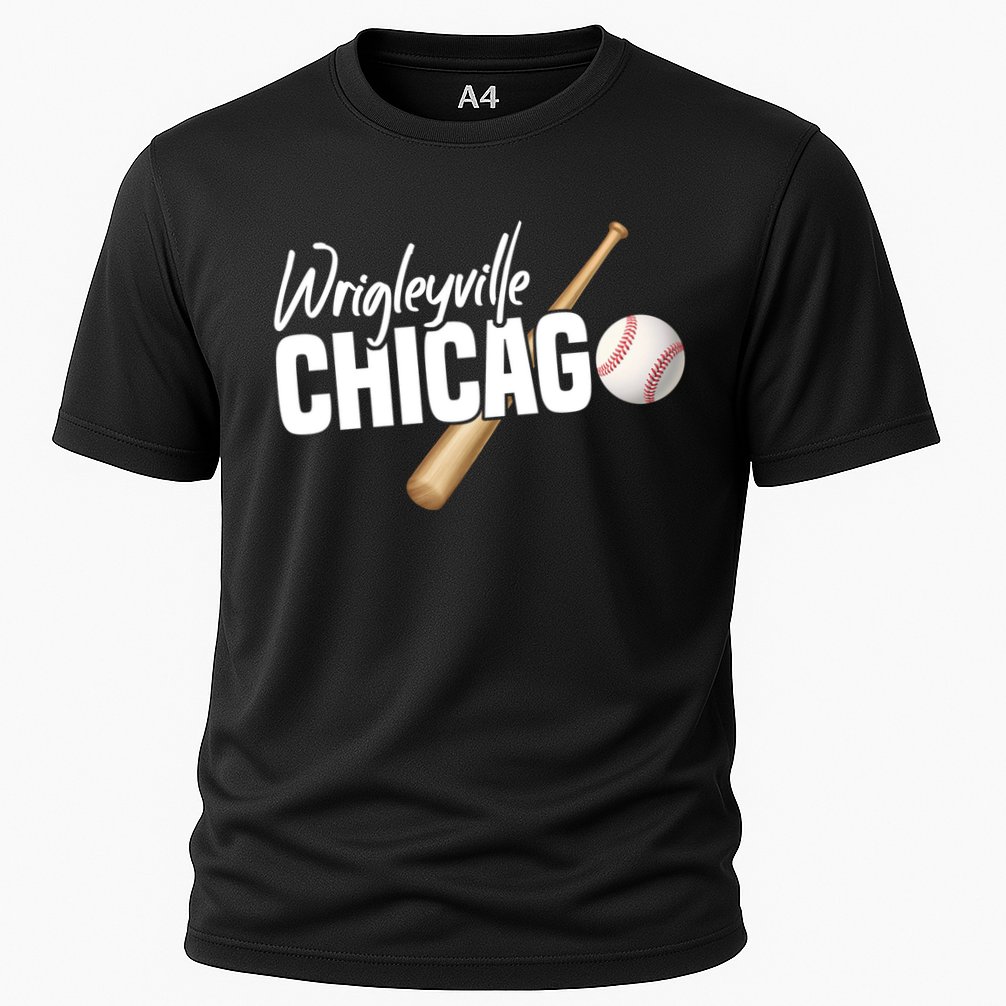 Wrigleyville Chicago Baseball American Performance Shirt