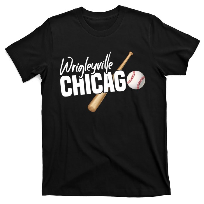 Wrigleyville Chicago Baseball American T-Shirt