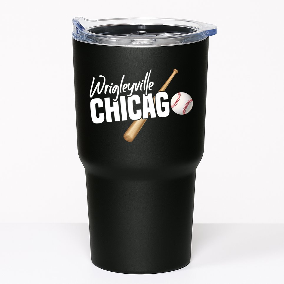 Wrigleyville Chicago Baseball American Tumbler