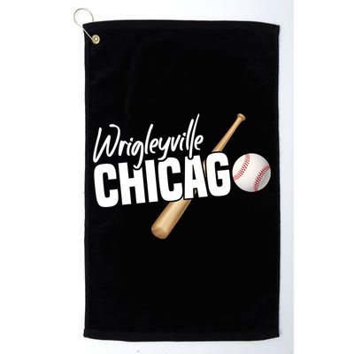 Wrigleyville Chicago Baseball American Golf Towel
