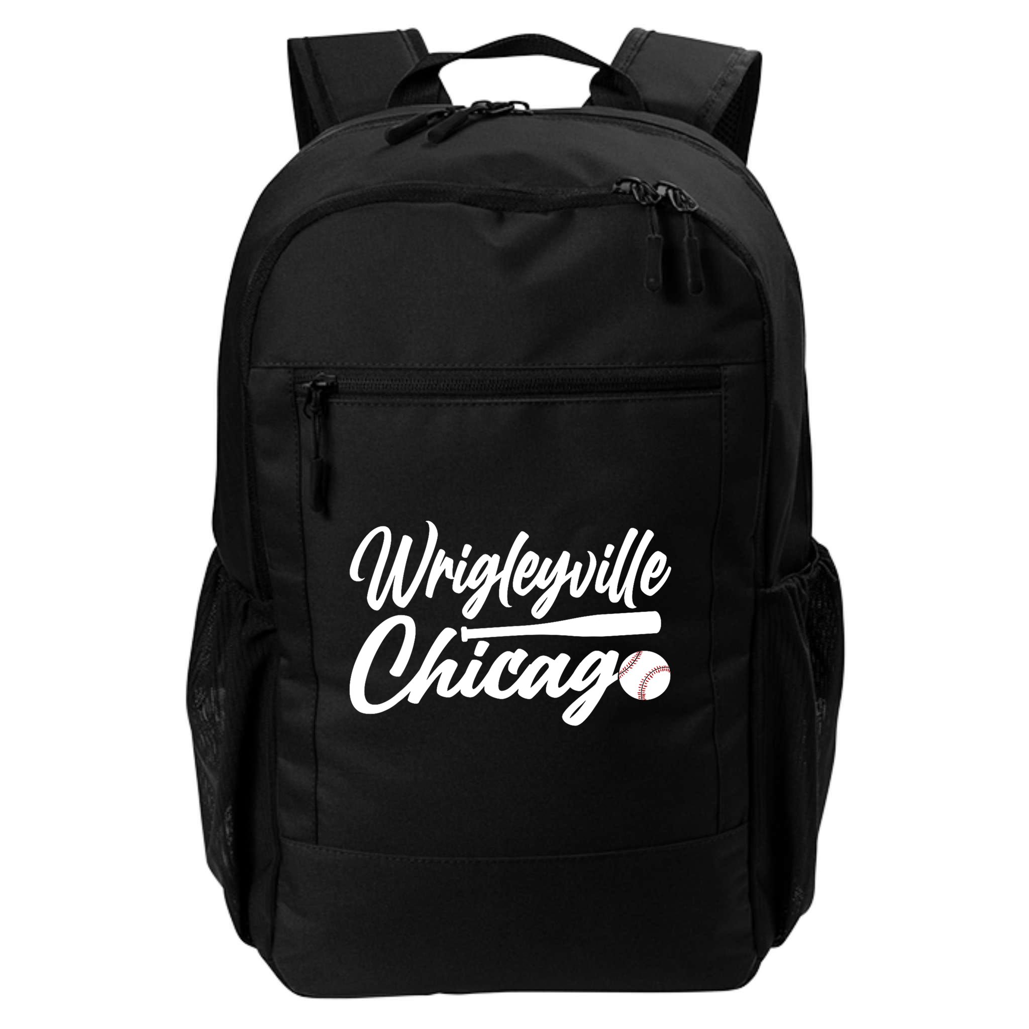 Wrigleyville Chicago Baseball American Backpack