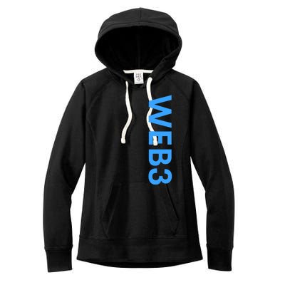 WEB3 Crypto Blockchain NFT Internet3.0 DeFi Metaverse Web3.0 Women's Fleece Hoodie