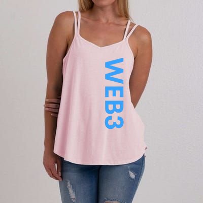 WEB3 Crypto Blockchain NFT Internet3.0 DeFi Metaverse Web3.0 Women's Strappy Tank