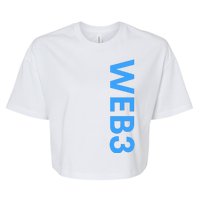 WEB3 Crypto Blockchain NFT Internet3.0 DeFi Metaverse Web3.0 Bella+Canvas Jersey Crop Tee