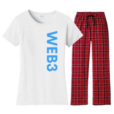 WEB3 Crypto Blockchain NFT Internet3.0 DeFi Metaverse Web3.0 Women's Flannel Pajama Set